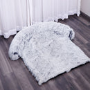 Large Dog Bed Cover Protector Warm Calming Plush
