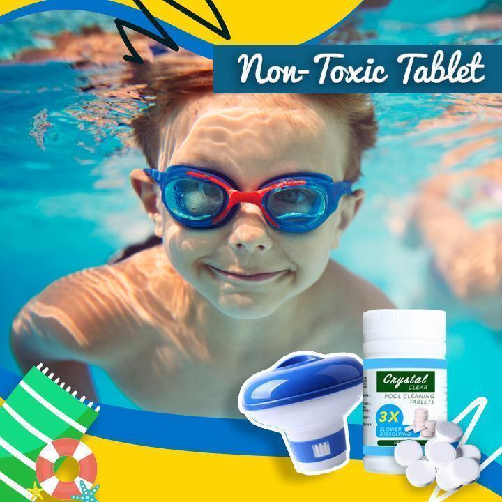 Swimming Pool Cleaning Tablet - household-ideals