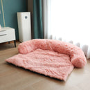 Large Dog Bed Cover Protector Warm Calming Plush