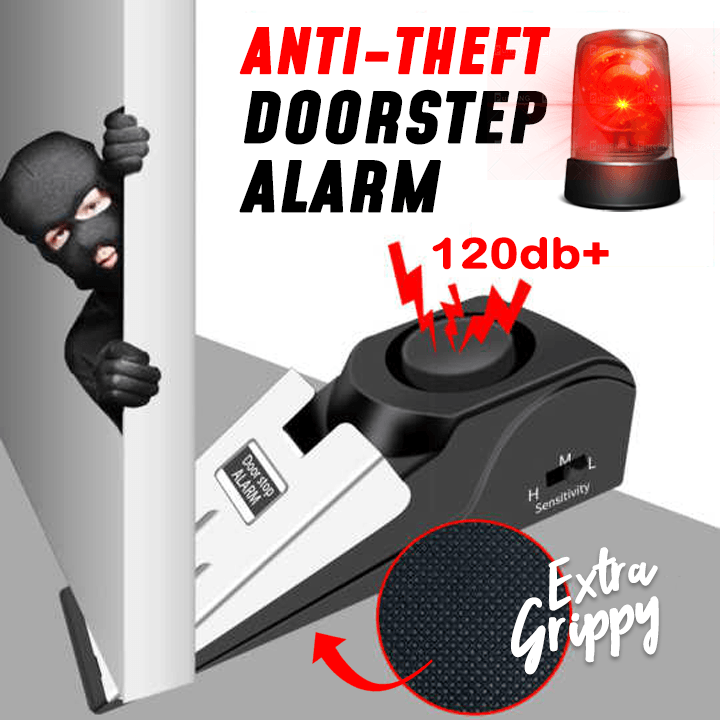 Anti-Theft Portable Door Stop Alarm - household-ideals