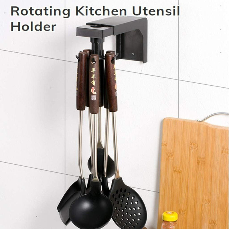 Rotating Kitchen Utensil Holder - household-ideals
