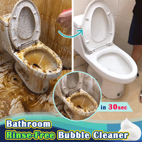 Amazing Bathroom Bubble Cleaner - household-ideals