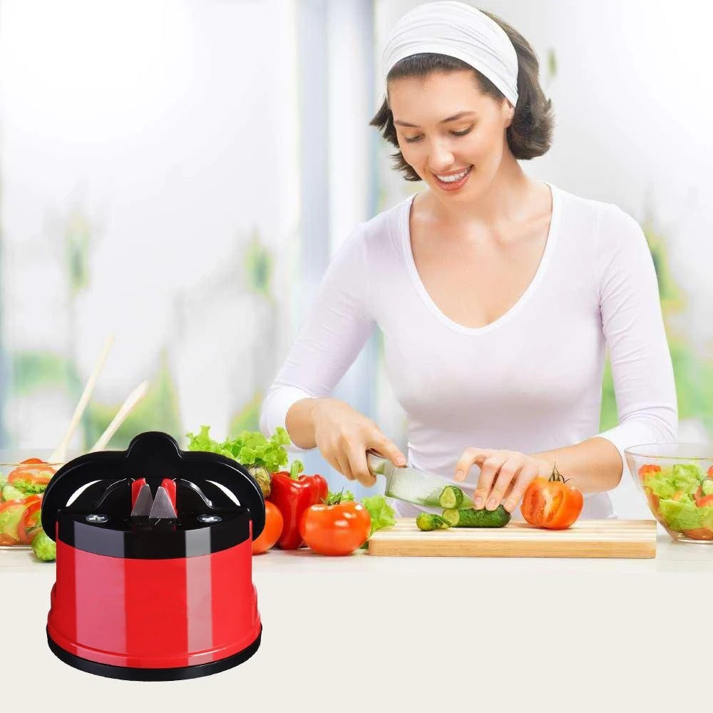 Knife, Scissor And Mower Blade Sharpener Tool For Kitchen