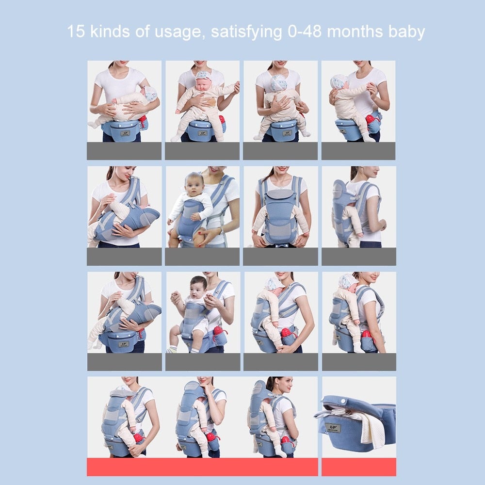 Ergonomic baby carrier