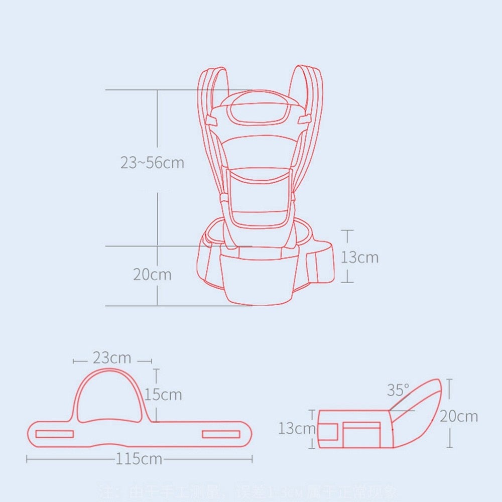 Ergonomic baby carrier