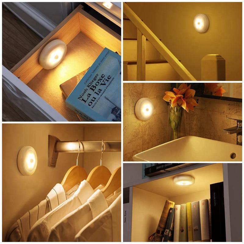 Warm & Cold Light Motion Sensor Wireless LED Lights - household-ideals