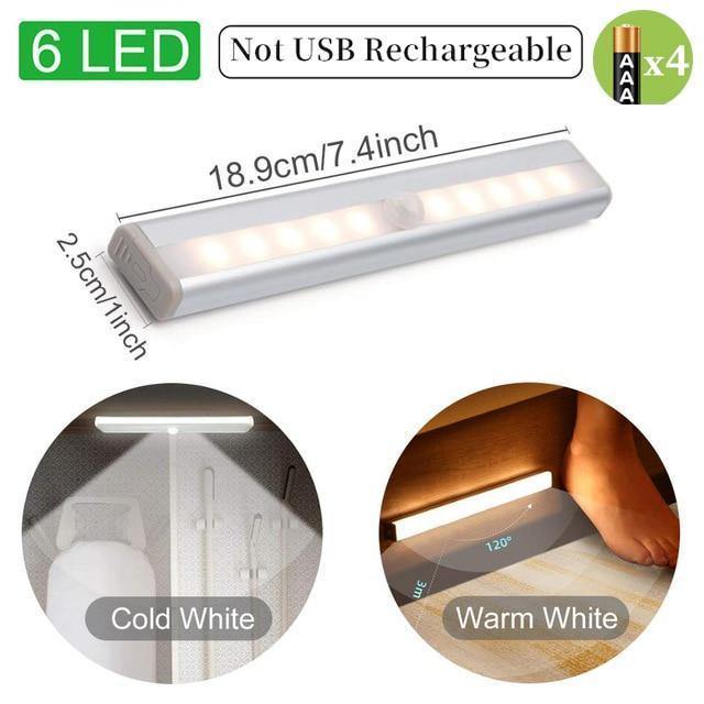 Warm & Cold Light Motion Sensor Wireless LED Lights - household-ideals