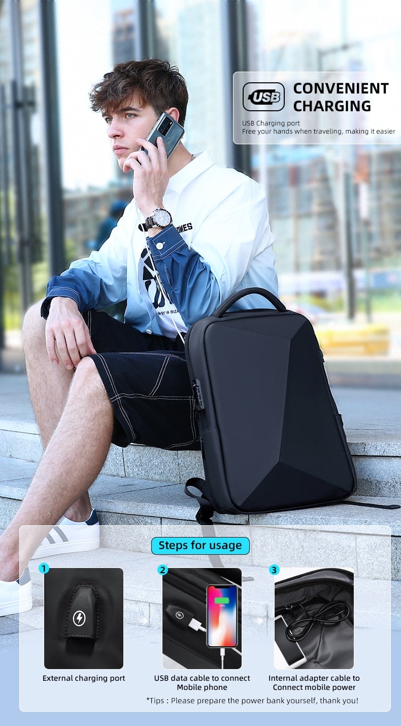 Anti-Theft Business Backpack