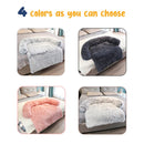 Large Dog Bed Cover Protector Warm Calming Plush