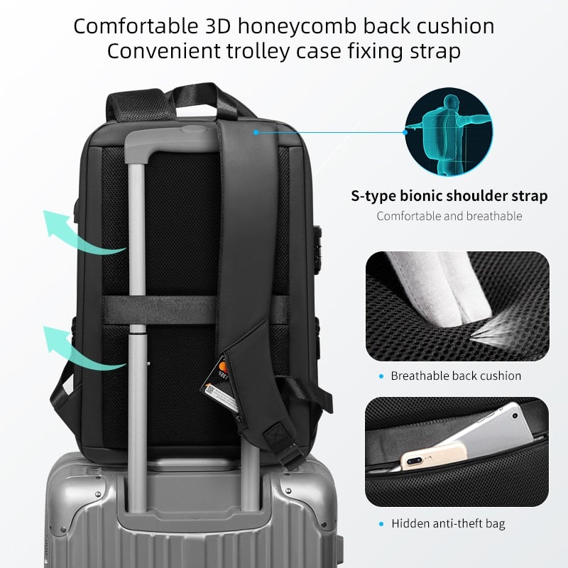 Anti-Theft Business Backpack