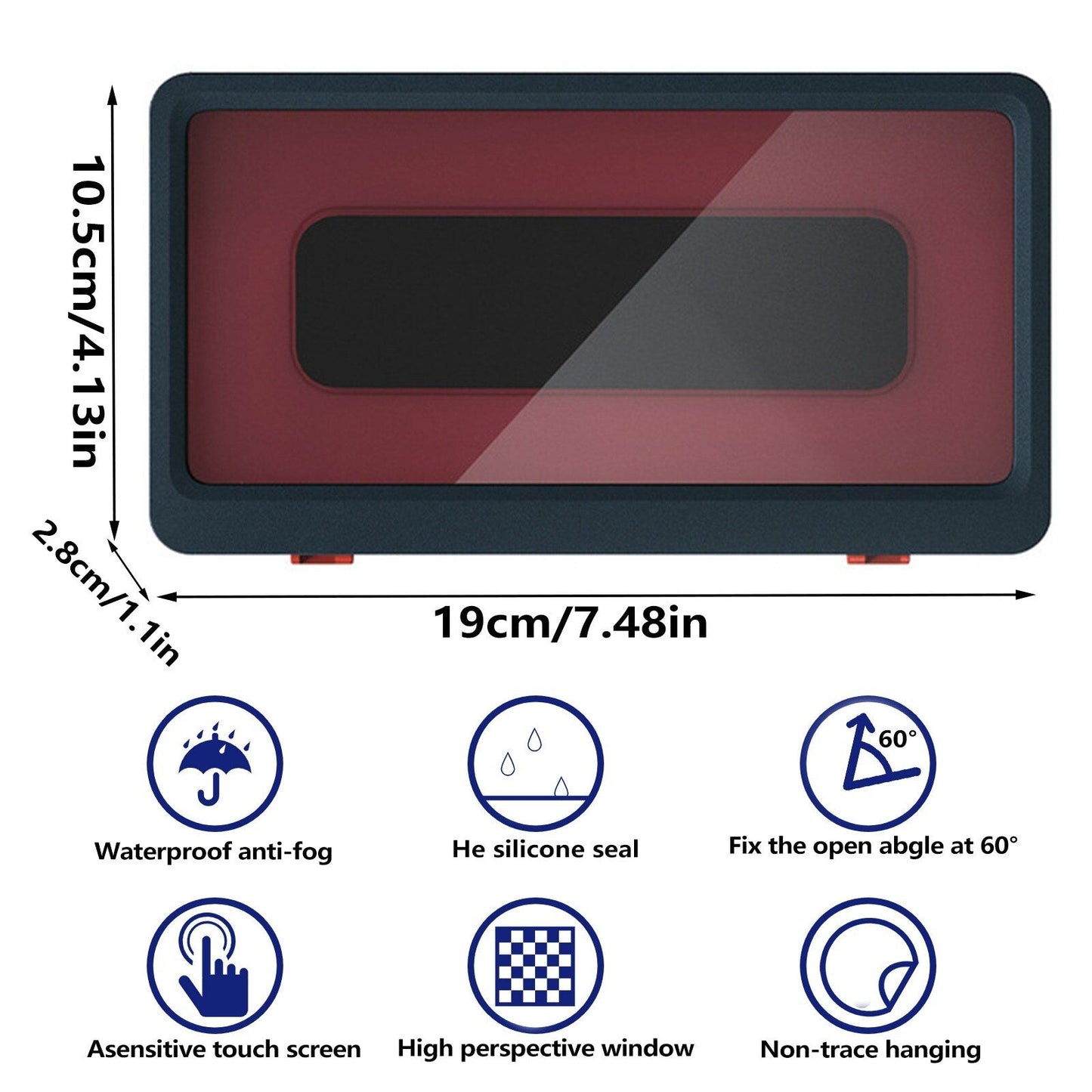 Waterproof Wall Phone Case
